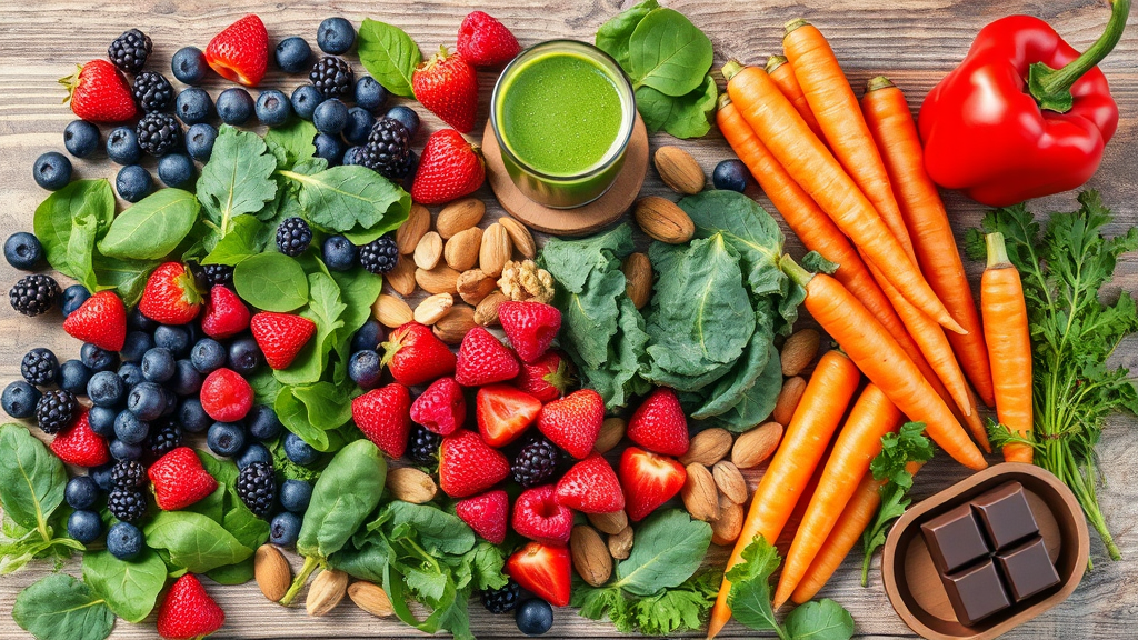 항산화 식품의 종류와 효과 건강을 지키는 식단 가이드
