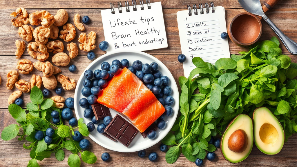 뇌 건강을 위한 음식과 영양소 가이드