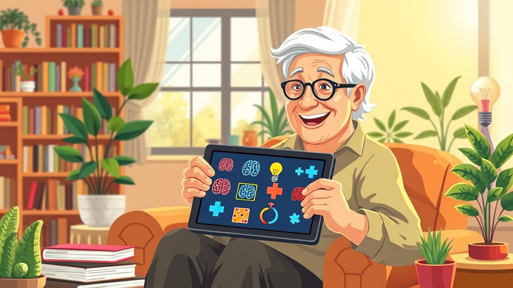 시니어를 위한 두뇌 훈련 앱 건강한 노후를 위한 필수 도구