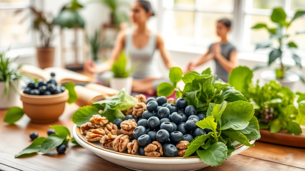 뇌노화 방지법 건강한 뇌를 위한 식단과 생활 습관