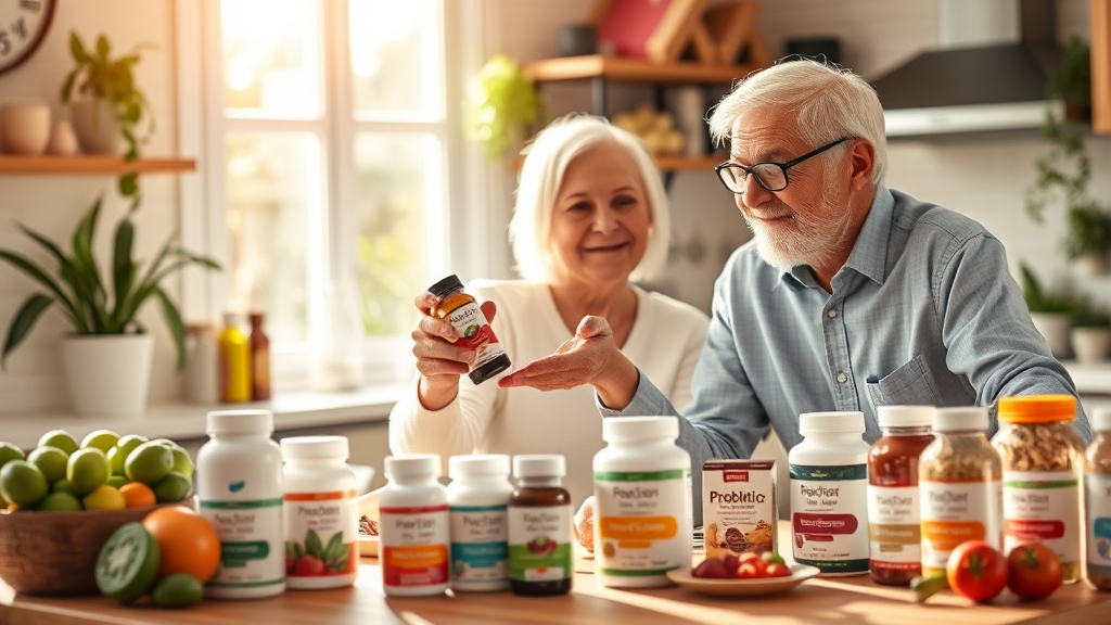시니어를 위한 유산균 선택 가이드