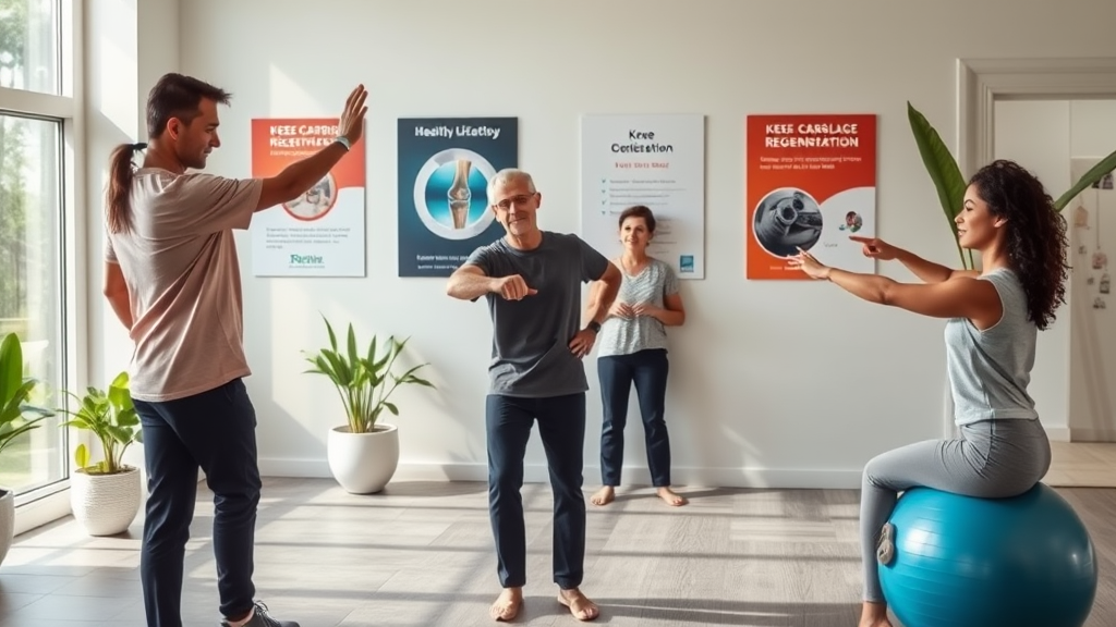 무릎 연골 재생을 위한 효과적인 치료법과 운동법
